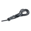 Picture of IP68 Waterproof M12 5 Position B-code, Sensor Signal Cable, Light Weight Plastic Nut, 22AWG, PVC, Female To Open, Black, 1M