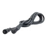 Picture of IP68 Waterproof M12 5 Position B-code, Sensor Signal Cable, Light Weight Plastic Nut, 22AWG, PVC, Female To Right Angle Female, Black, 5M