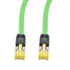 Picture of Profinet Type B/C Cat5e 2-Pair RJ45-RJ45 Cable SF/UTP Double Shielded 22AWG Stranded Drag Chain High Flex Industrial Outdoor PUR Green 0.5M