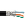 Category 7 10gig Ethernet Bulk Cable, S/FTP Overall Braid with