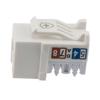 Picture of Cat6 Antimicrobial RJ45 Keystone Jack, Unshielded