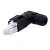 Picture of Field Terminable Category 6A Angled RJ45 Plug