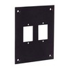 Picture of Universal Sub-Panel with Two ECF Holes, Black