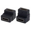 Picture of HDMI Female to Female Right Angle Adapter