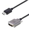 Picture of DVI w/Metal Shell Male to DisplayPort LSZH Cable  3 feet
