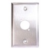 Picture of Stainless Steel Wall Plate, One XLR Opening