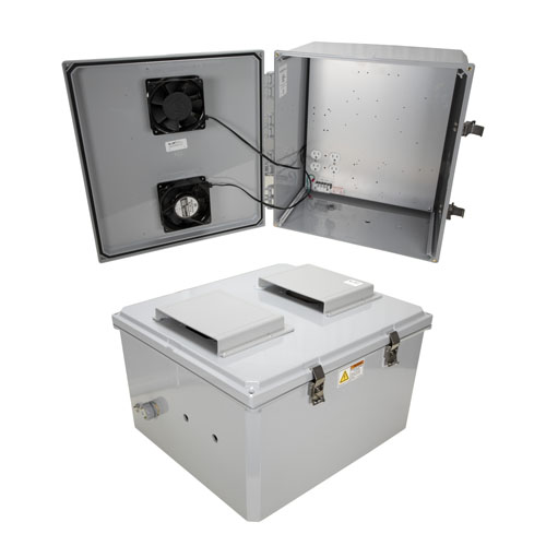 ENCL PC 18x16x10 w/85� Dual-Fan 120VAC ENCL PC 18x16x10 w/85� Dual-Fan 120VAC