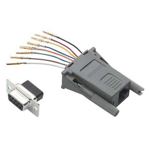 ADAPTOR KIT DB9F/RJ45 JACK ADAPTOR KIT DB9F/RJ45 JACK