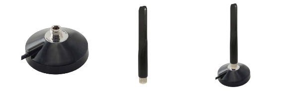 HMA3 Series magnetic mount with a rubber duck style antenna